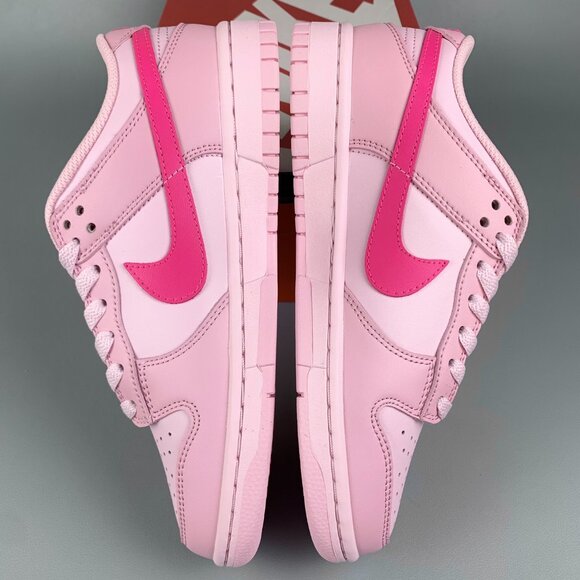 Nike dunk low Triple pink Women's - Picture 3 of 7